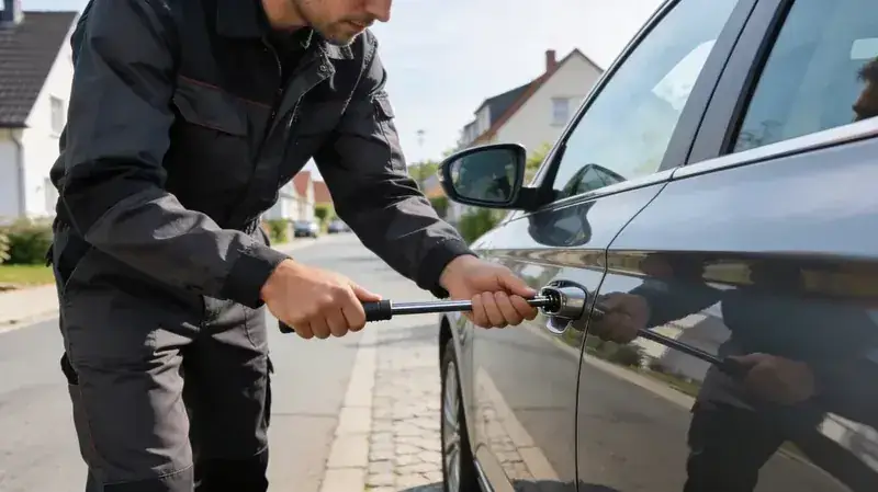 KFZ-Öffnung Blankenbach – Schlüsseldienst Freund24 Autoöffnung Blankenbach – Monteur öffnet Fahrzeugtür zerstörungsfrei